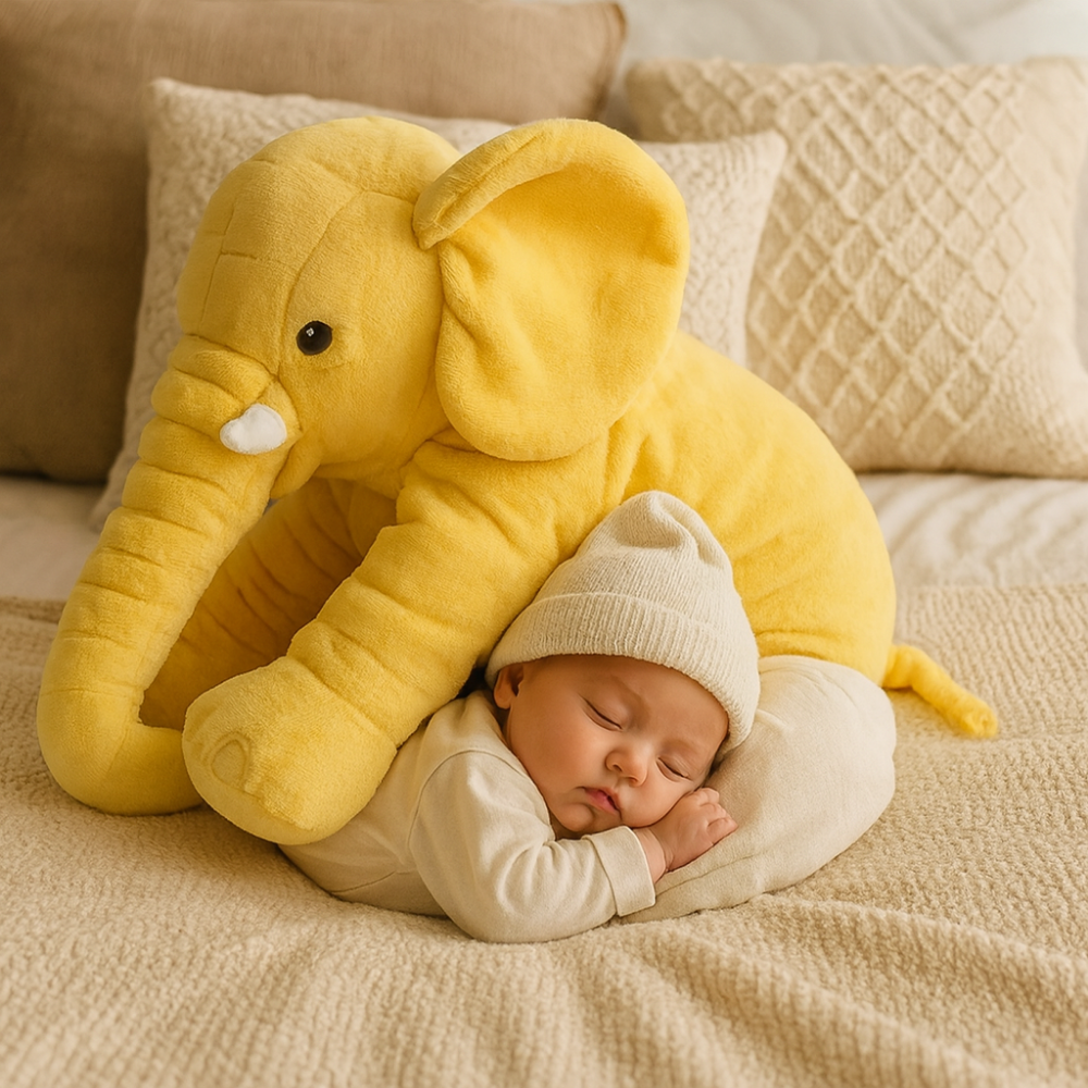Soft Baby Elephant Support Pillow