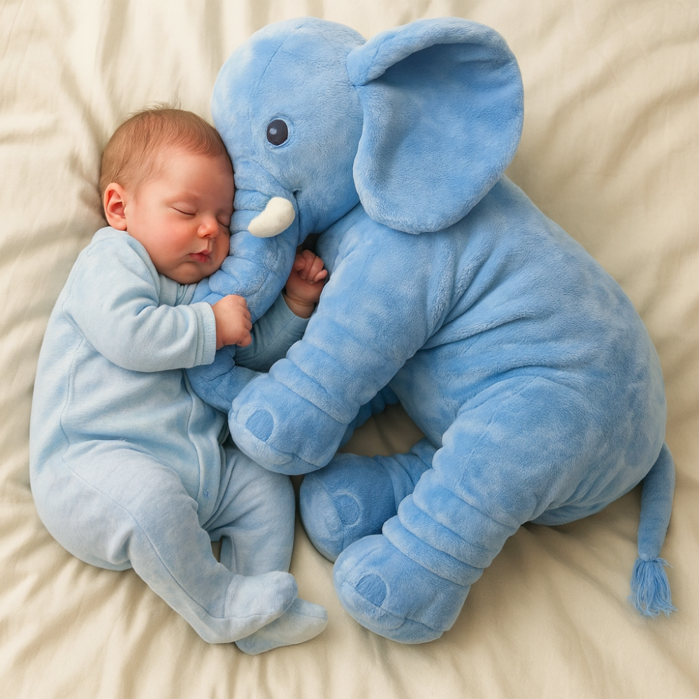 Soft Baby Elephant Support Pillow