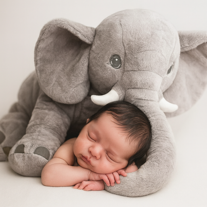 Soft Baby Elephant Support Pillow - Fesara