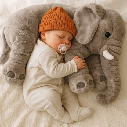 Soft Baby Elephant Support Pillow