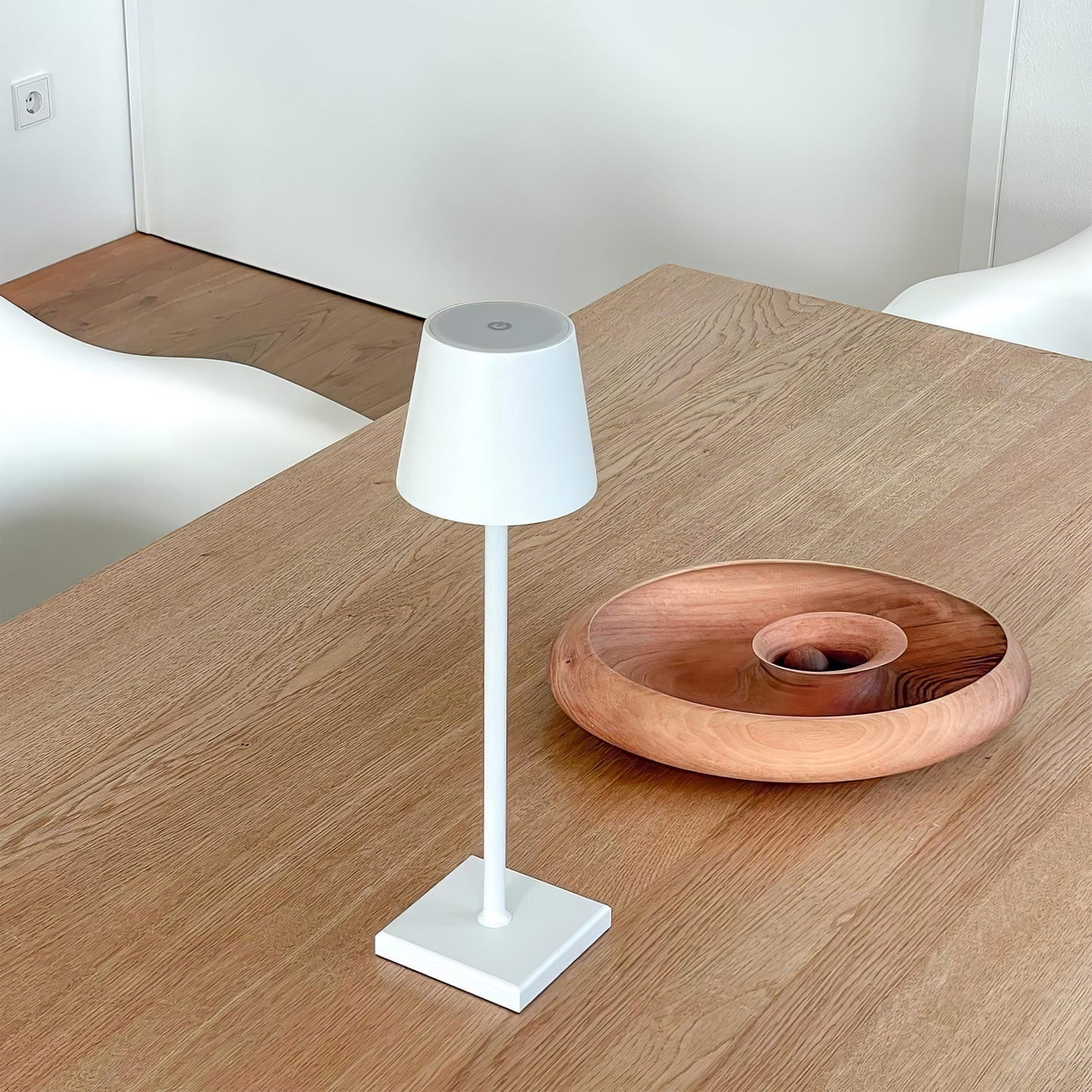 Stylish LED Desk Lamp with USB Charger