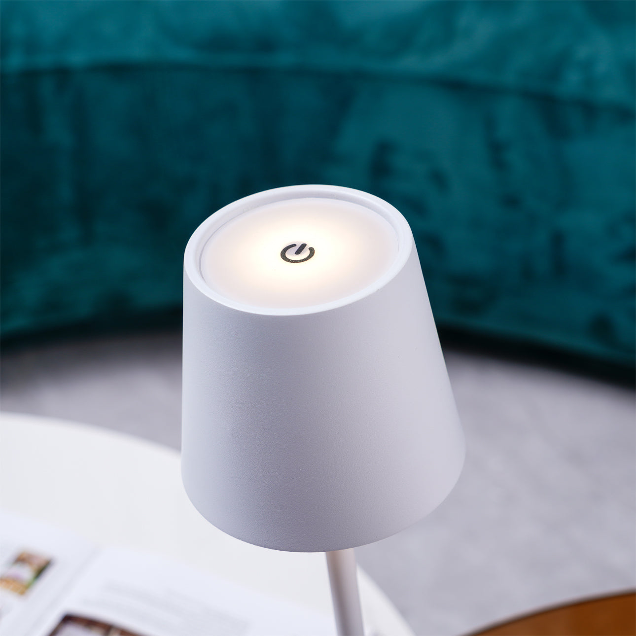 Stylish LED Desk Lamp with USB Charger