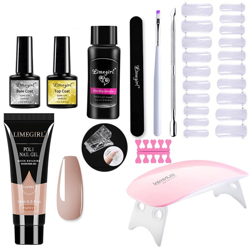 Polygelpro – DIY nail kit for home with UV lamp | Strong, professional-looking nails that last up to 3 weeks 10