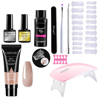 Polygelpro – DIY nail kit for home with UV lamp | Strong, professional-looking nails that last up to 3 weeks 10