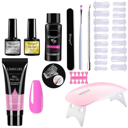 Polygelpro – DIY nail kit for home with UV lamp | Strong, professional-looking nails that last up to 3 weeks 11