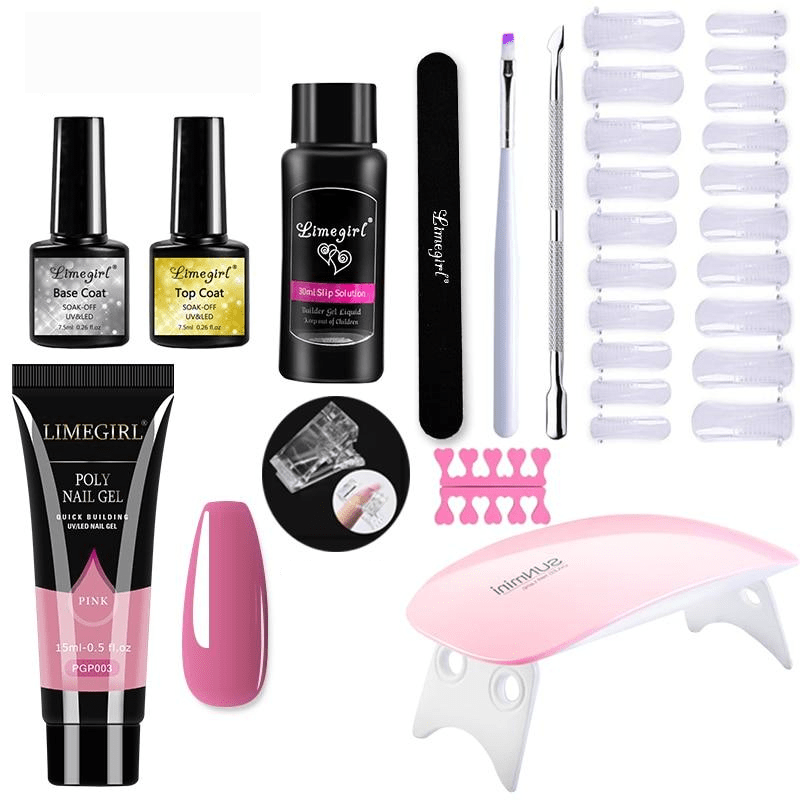 Polygelpro – DIY nail kit for home with UV lamp | Strong, professional-looking nails that last up to 3 weeks 12