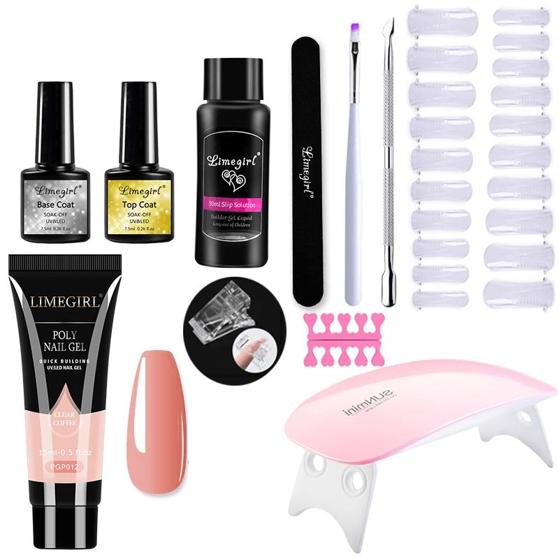 Polygelpro – DIY nail kit for home with UV lamp | Strong, professional-looking nails that last up to 3 weeks 13