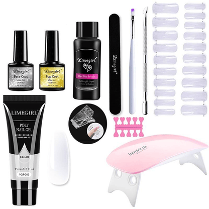 Polygelpro – DIY nail kit for home with UV lamp | Strong, professional-looking nails that last up to 3 weeks 3