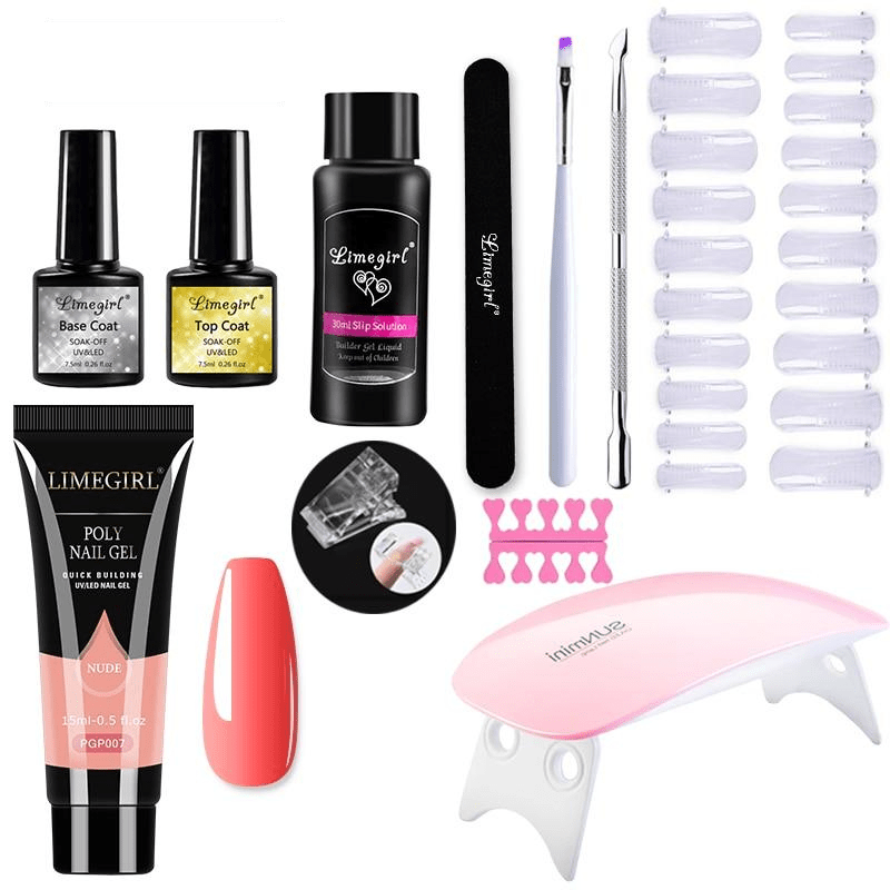Polygelpro – DIY nail kit for home with UV lamp | Strong, professional-looking nails that last up to 3 weeks 8