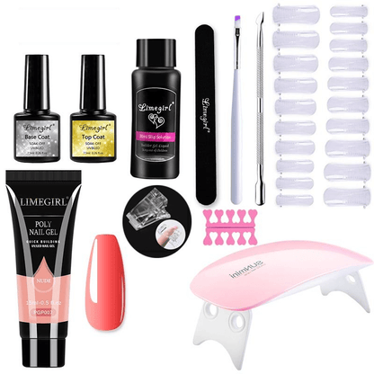 Polygelpro – DIY nail kit for home with UV lamp | Strong, professional-looking nails that last up to 3 weeks 8