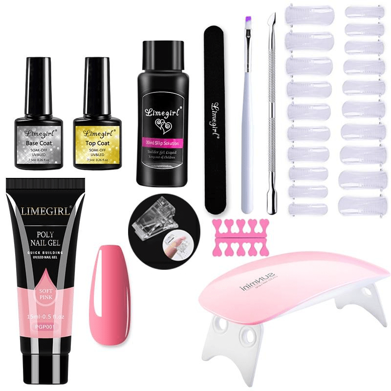 Polygelpro – DIY nail kit for home with UV lamp | Strong, professional-looking nails that last up to 3 weeks 9