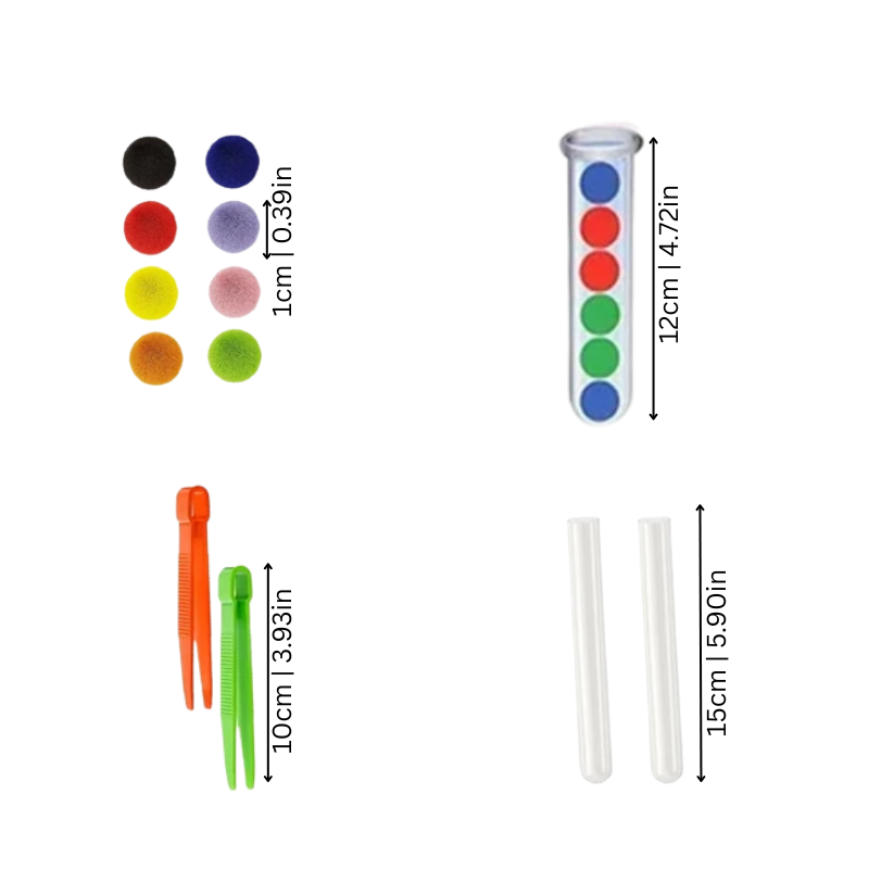 Colorful Pom Pom Keychain