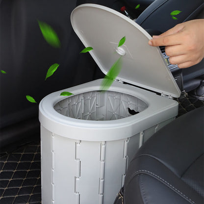 Compact Collapsible Travel Toilet