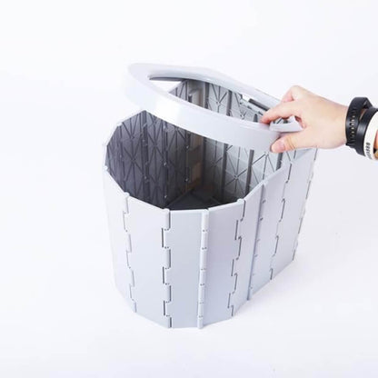 Compact Collapsible Travel Toilet