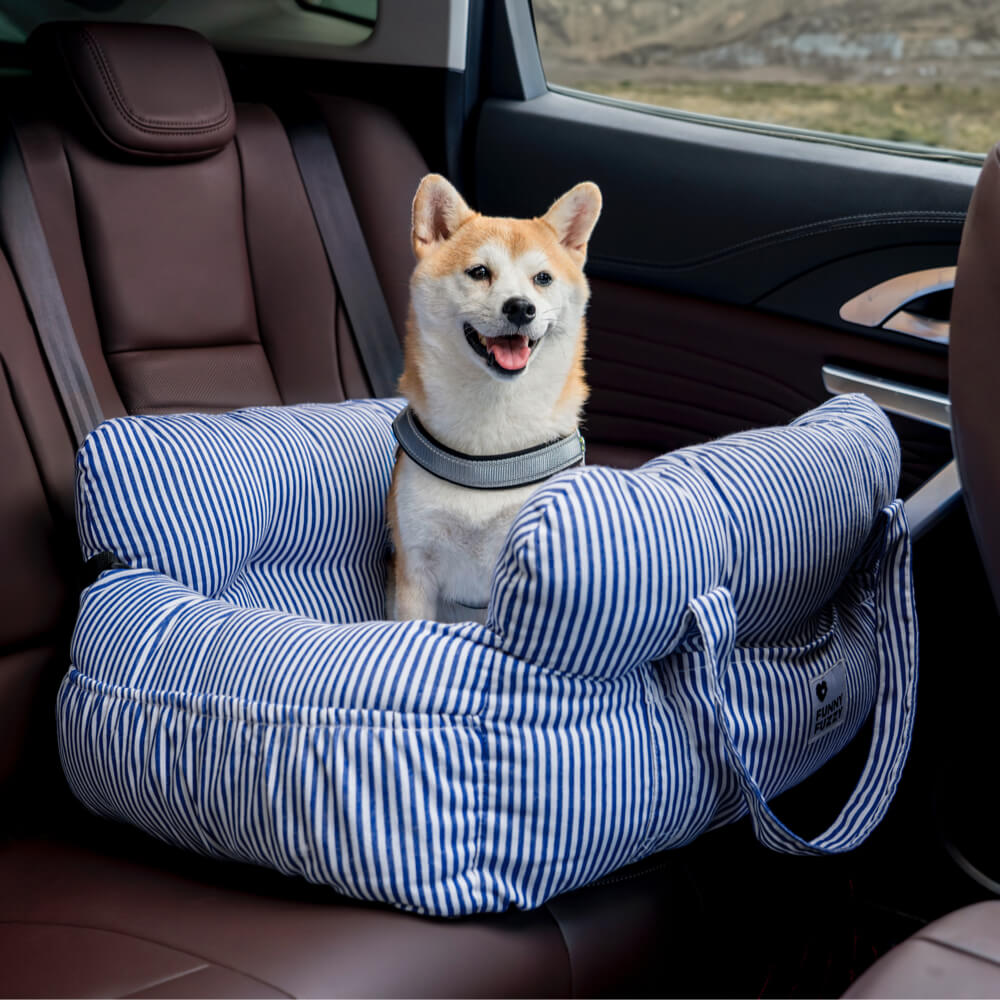 Cozy Pet Car Seat - Safe & Comfortable Dog Bed