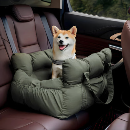 Cozy Pet Car Seat - Safe & Comfortable Dog Bed
