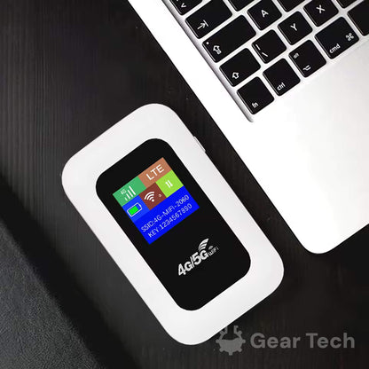 Compact Mobile Wi-Fi Hotspot for Travel and Home Use