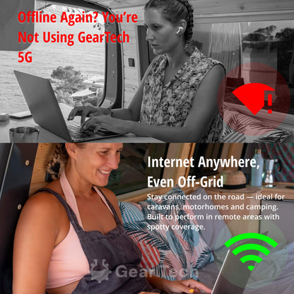 Compact Mobile Wi-Fi Hotspot for Travel and Home Use