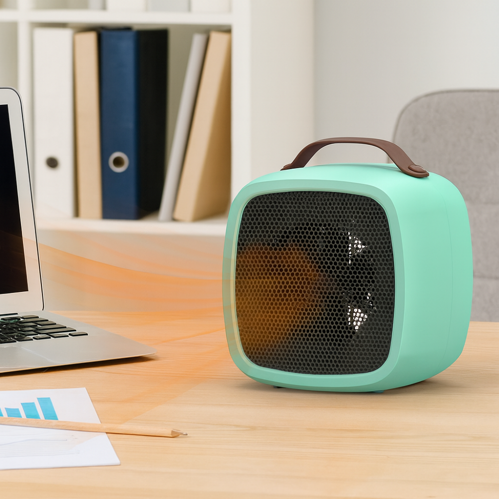 Portable Ceramic Space Heater Indoor Fast Heating Quiet Warmer 1