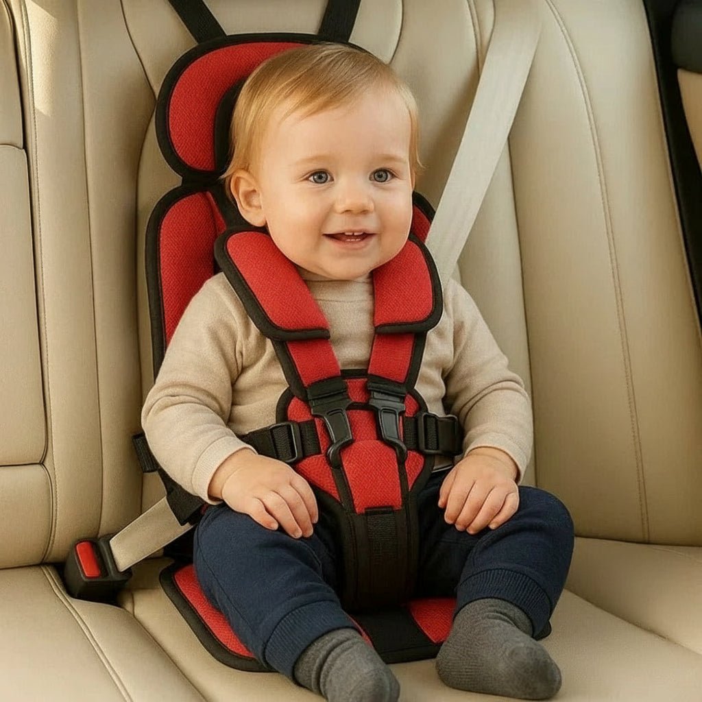 Compact Child Car Booster Seat for Travel Safety