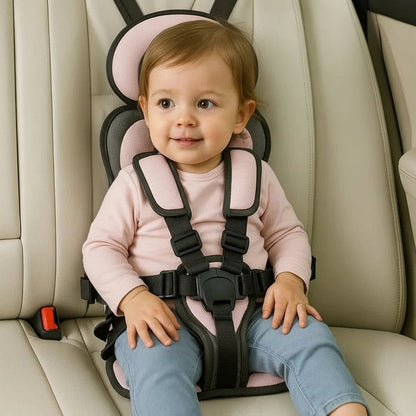 Compact Child Car Booster Seat for Travel Safety