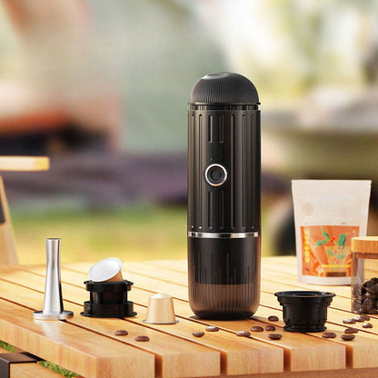 Compact Travel Espresso Machine with USB Charging - Fesara