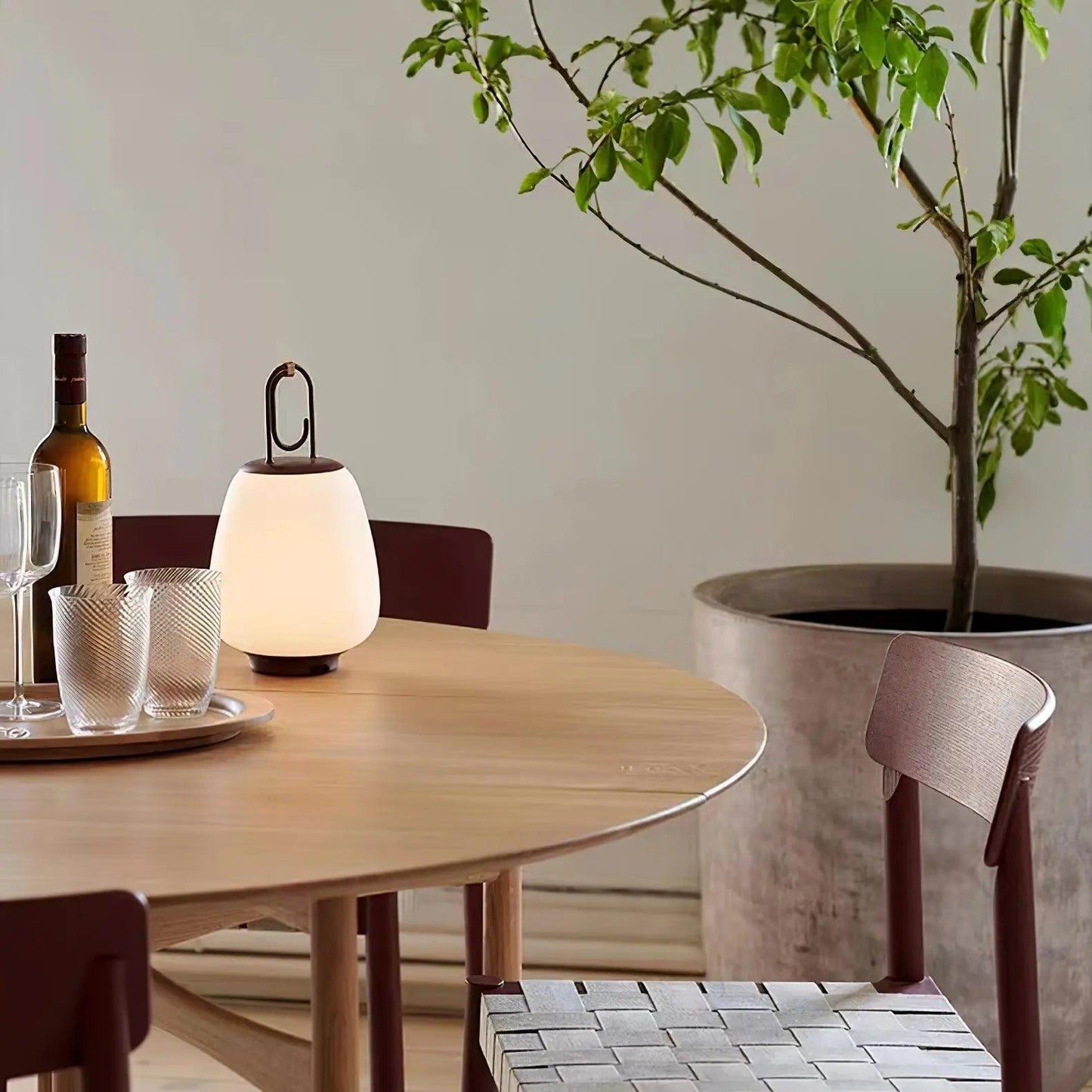 Minimalist Wooden Desk Lamp