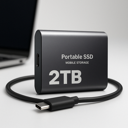 Fast Compact External Solid State Drive - Fesara