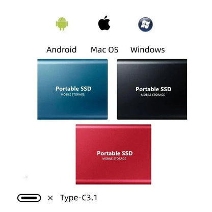 Portable SSD Drive Compact High-Speed Storage 4