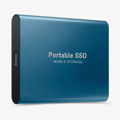 Compact USB C External Metal Solid State Drive