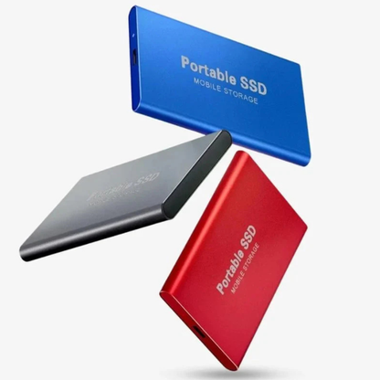 Compact USB C External Metal Solid State Drive