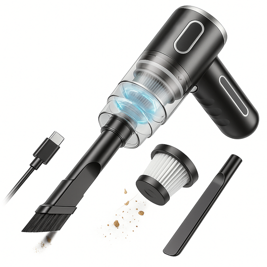 Portable Cordless Vacuum Cleaner Lightweight Rechargeable - Fesara