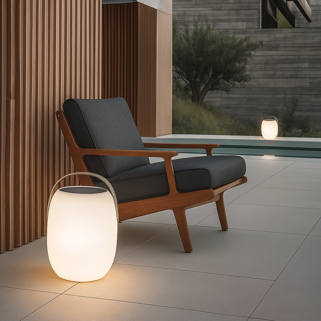 Portable solar patio lamp 3