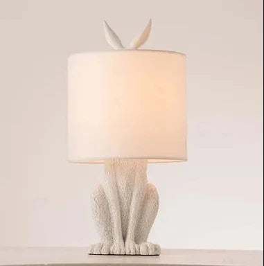 Cute Rabbit Table Lamp – Warm Home Decor Light - Fesara