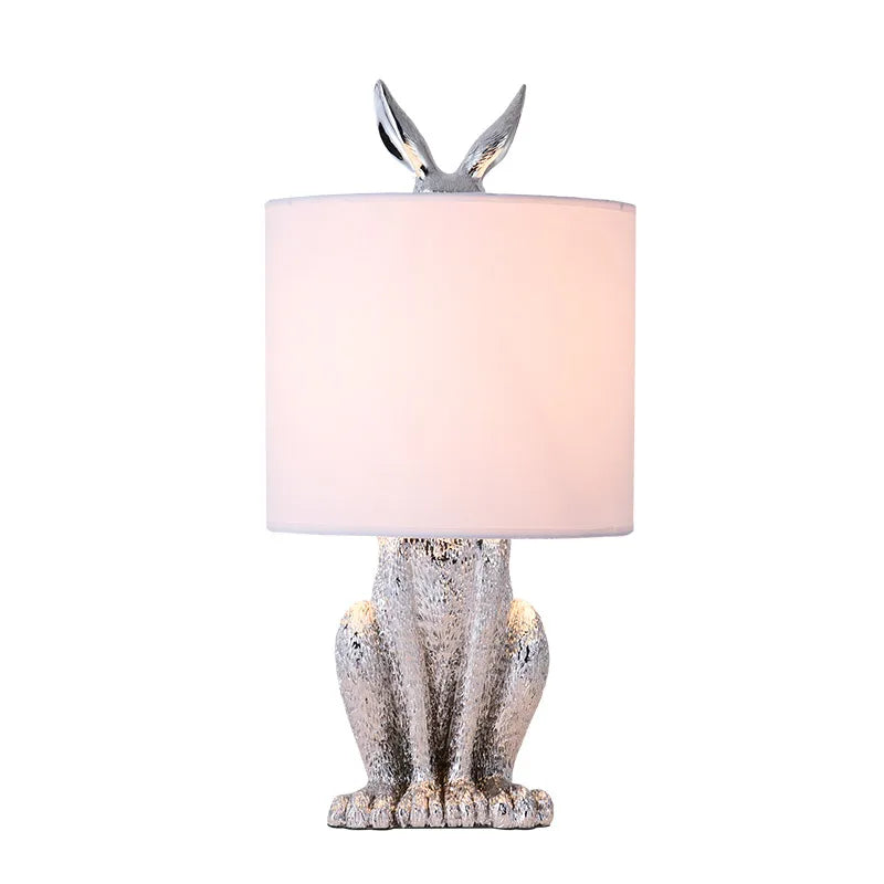 Cute Rabbit Table Lamp – Warm Home Decor Light