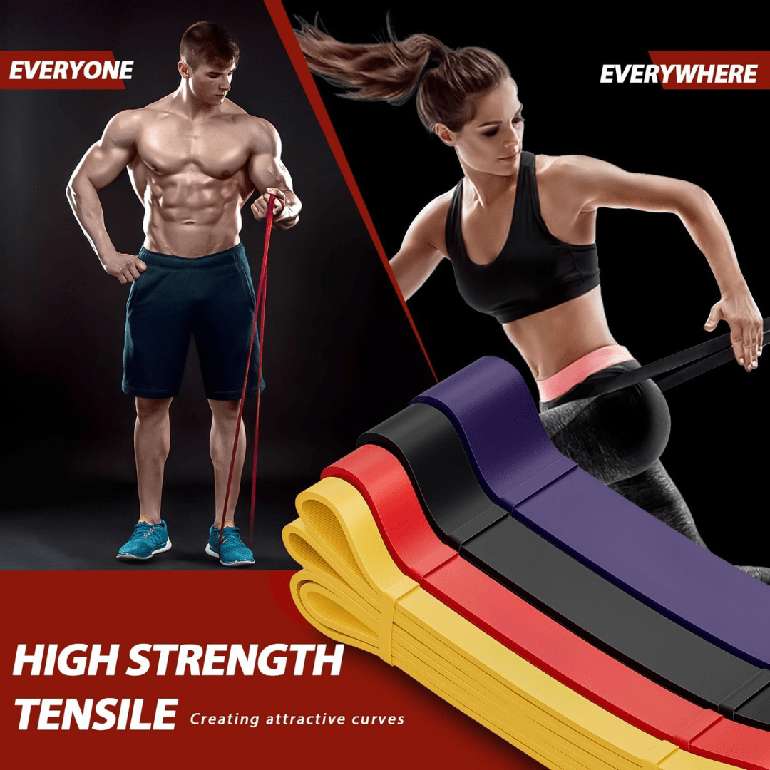 PowerBand – Resistance Band Set for Pull-Ups & Strength Training 8