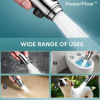 Luxury Shower Head with Powerful Water Flow