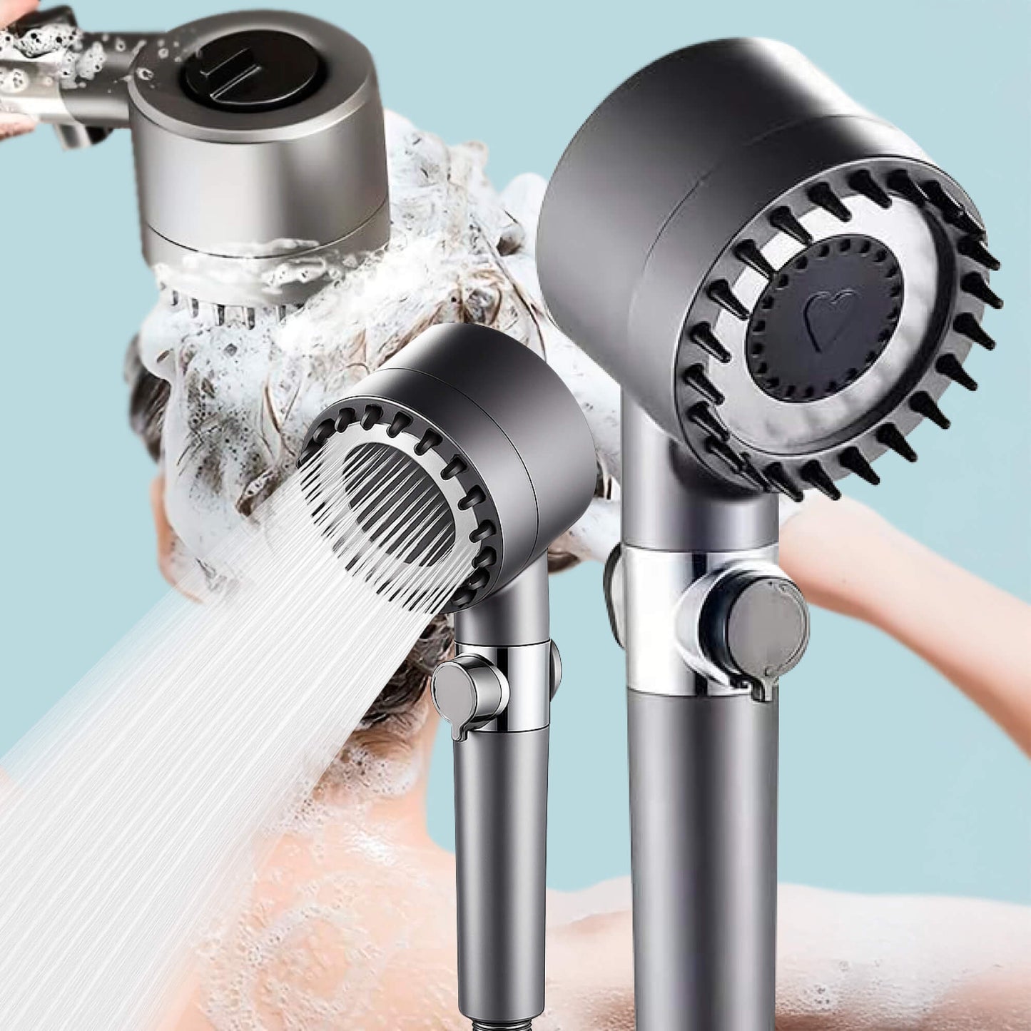 Ultra High Pressure Shower Head for Strong Water Flow - Fesara