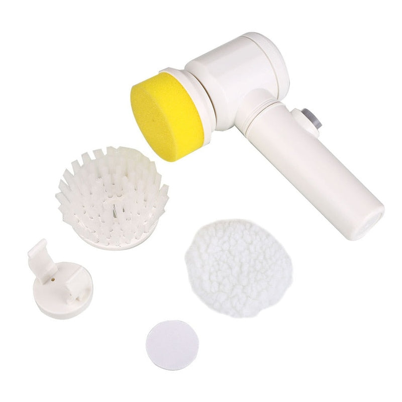 Portable Cordless Cleaning Brush Scrubber