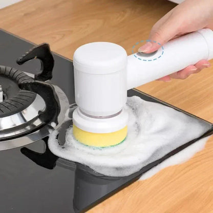 Portable Cordless Cleaning Brush Scrubber