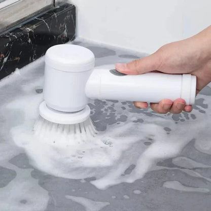 Portable Cordless Cleaning Brush Scrubber