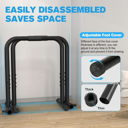 Powerdip – Adjustable steel dip station for upper body training 3