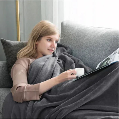 Fesara Waterproof Throw Blanket - Soft Reversible Design - Fesara