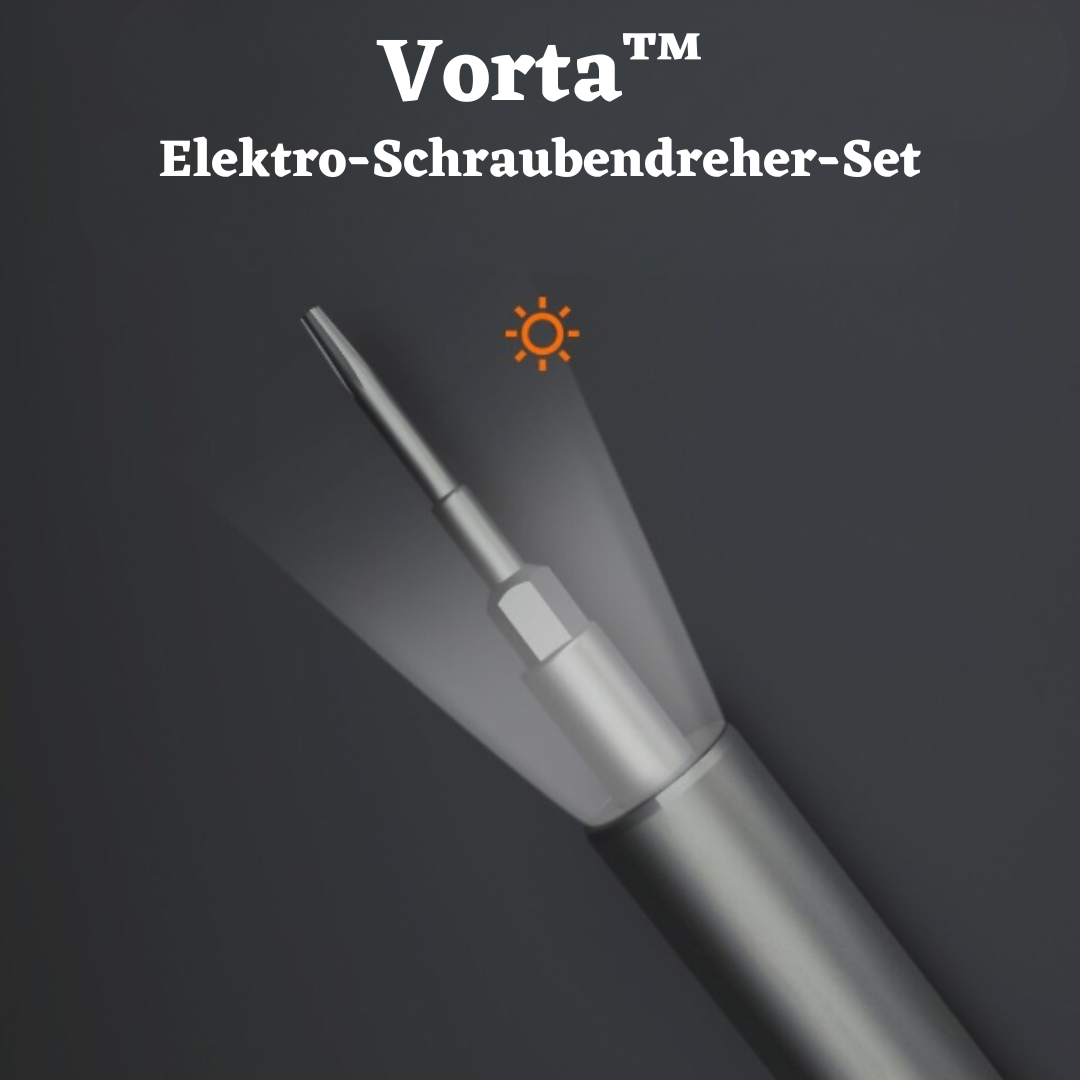 Fast Electric Screwdriver with Easy Grip Handle