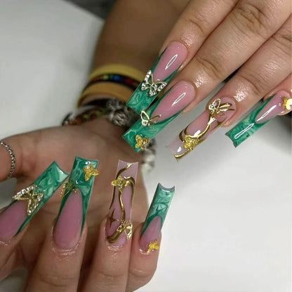 Presson Chic – 24 pink nail polishes with designs | Quick to apply & elegant for any occasion 11