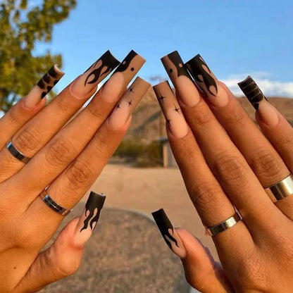 Presson Chic – 24 pink nail polishes with designs | Quick to apply & elegant for any occasion 3