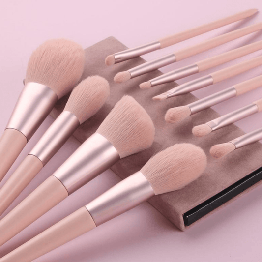 Premium 11-Piece Makeup Brush Kit for Perfect Looks - Fesara