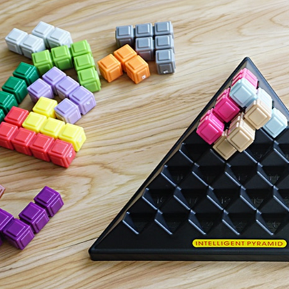 Smart 3D Pyramid Construction Blocks Toy