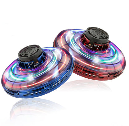 Colorful LED Flying Toy with Glow Effect
