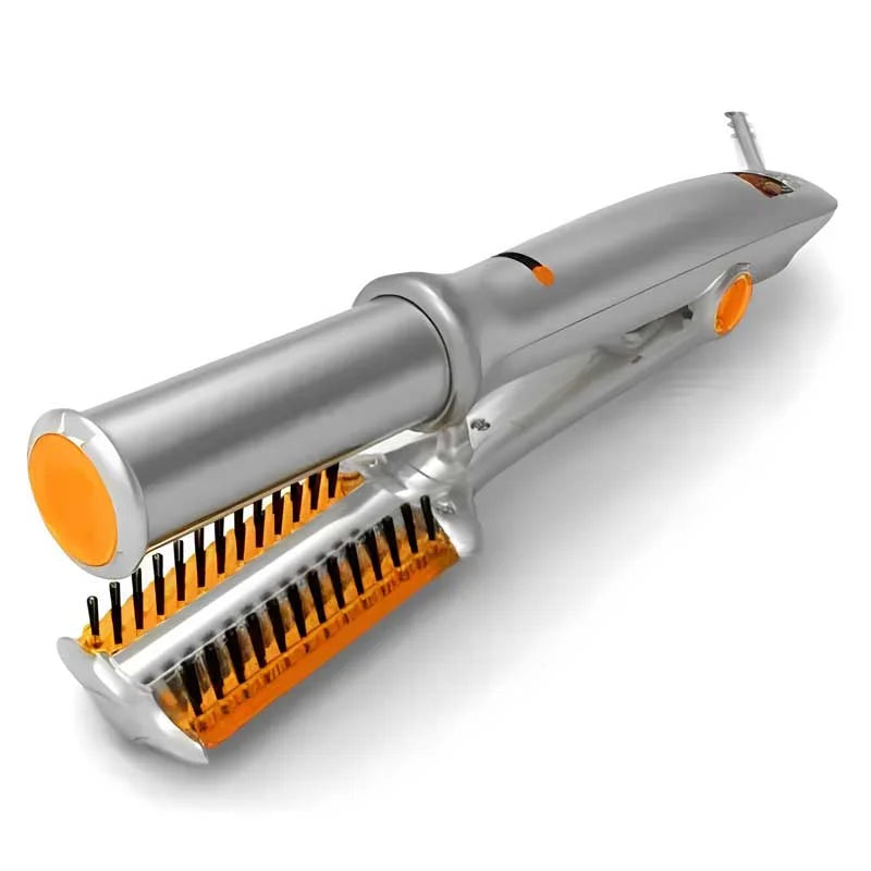 Dual Function Rotating Styling Iron Brush - Fesara